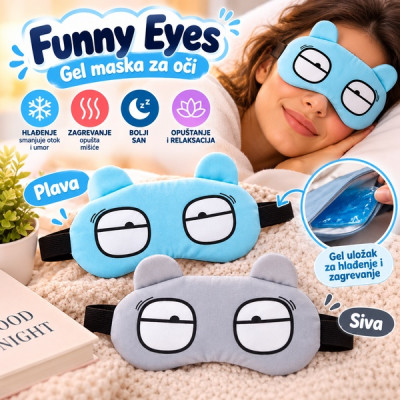 Funny eyes - gel maska za oči