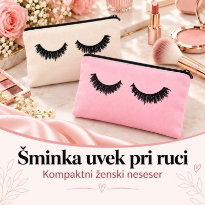  Kompaktni ženski neseser za sitnu šminku