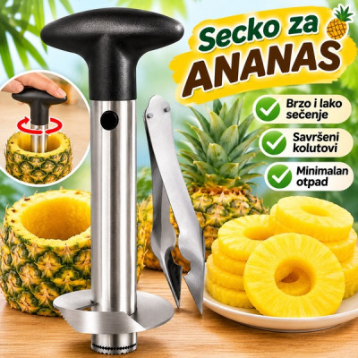 Pineapple cutter - Ručni secko za ananas sa vakuumom