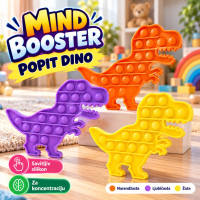 Mind Booster - popit dino