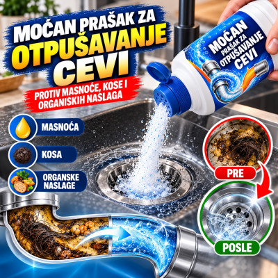 Clog Remover - Moćan prašak za otpušavanje cevi