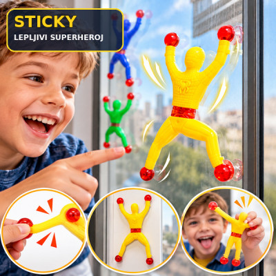 Sticky Spiderman - Lepljivi superheroj u akciji