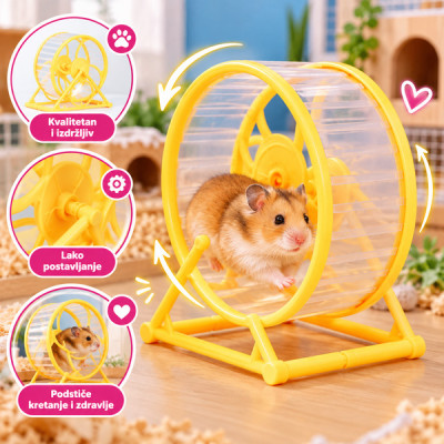 Hamster wheel - zabavni točak za hrčka