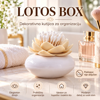 Lotos box - Dekorativna kutijica za organizaciju