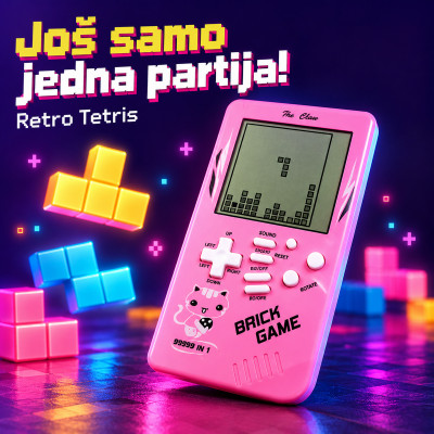Tetris Game - Retro tetris za igru