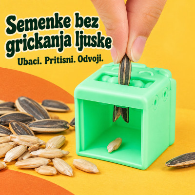 Aparat za odvajanje ljuski suncokreta i semenki