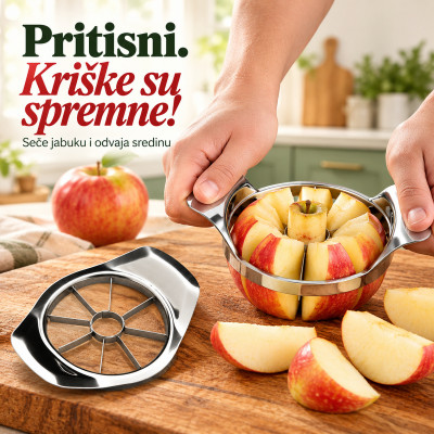 Apple Slicer - Metalni sekač jabuka