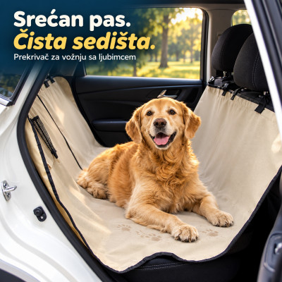 Prekrivač auto sedišta za Vaše ljubimce