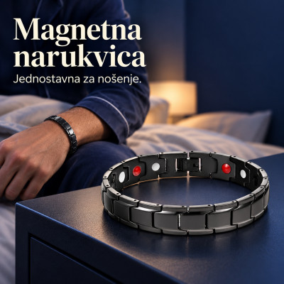 Magnetna narukvica protiv hrkanja