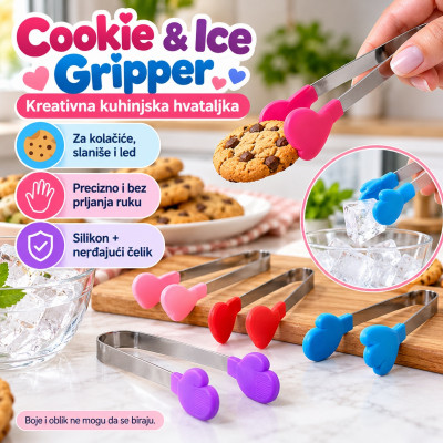 Cookie and Ice gripper - kreativna kuhinjska hvataljka
