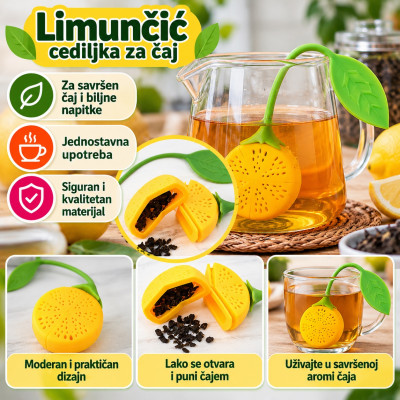 Lemon Twist - Limunčić cediljka za savršen čaj