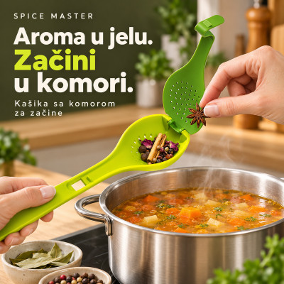 Spice Master - kašika sa komorom za začine