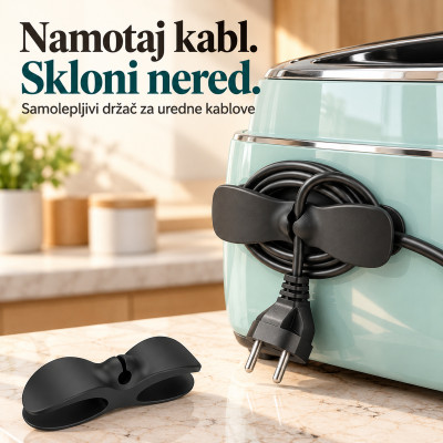 Samolepljivi držač kabla
