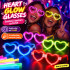 Heart Glow Glasses - svetleće naočare za žurke