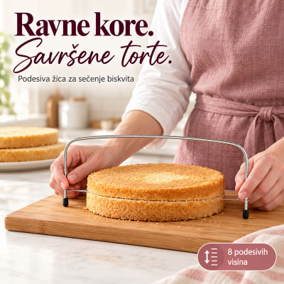 Podesiva žica za sečenje torti i kolača