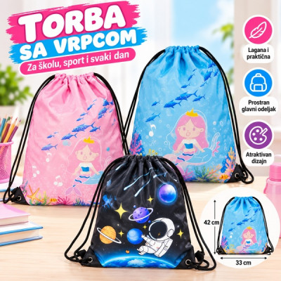 Torba sa vrpcom za sport i školu