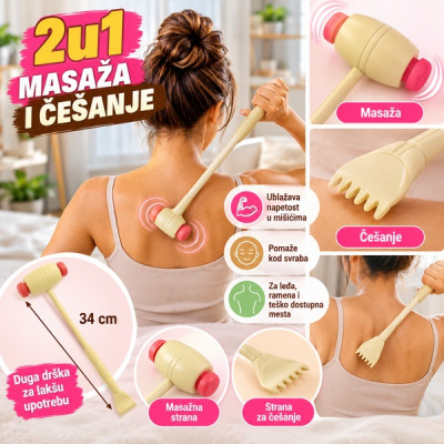 Masažni čekić sa drškom u za ublažavanje napetosti