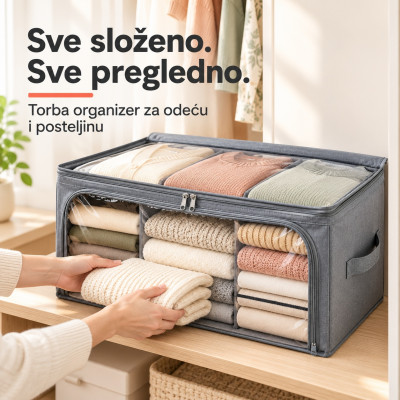 Quilt Storage Box - Torba Organizer