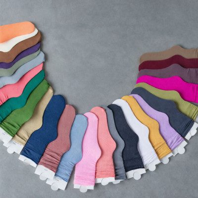 Udobne pamučne čarape bez ranfle