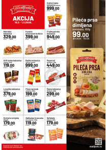 Proizvodi na akciji su obeleženi datumom trajanja - Redovne cene su podložne promenama