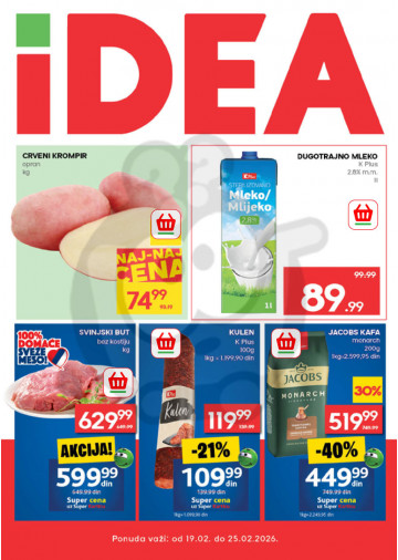 Nedeljna + Vikend akcija