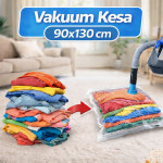 Vakuum kesa za odlaganje odeće 90 x 130 cm