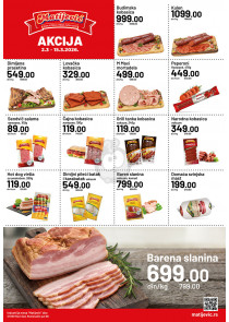 Proizvodi na akciji su obeleženi datumom trajanja - Redovne cene su podložne promenama