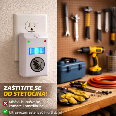 Pest Reject - Rasterivač miševa, insekata i drugih štetočina