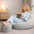 Lazy Bean Bag - Udobna Lazy Bag fotelja sa tabureom u setu