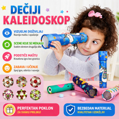 Dečji kaleidoskop- durbin sa veselim motivima