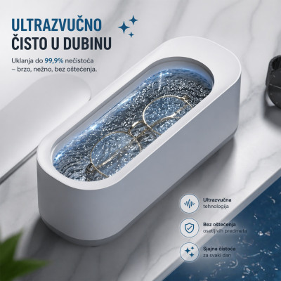 Ultrasonic Cleaner - Aparat za ultrazvučno čišćenje naočara
