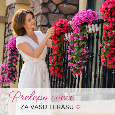 Viseće veštačko cveće - Spring Bloom 