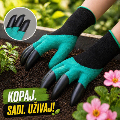 Garden Genie Gloves - Rukavice za baštu sa kandžama