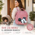 Mickey Mouse roze ranac za mame i bebine stvari