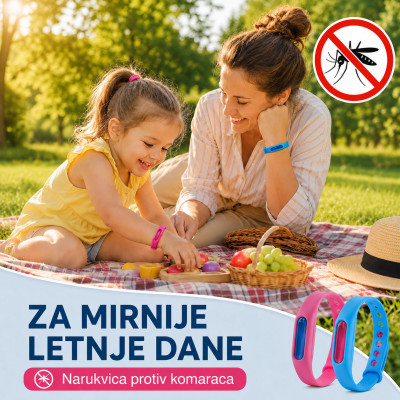 Narukvica za zaštitu od komaraca