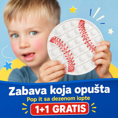 1+1 GRATIS Mind Booste r- popit sa dezenom lopte