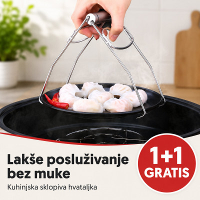 1+1 GRATIS Kuhinjska sklopiva hvataljka