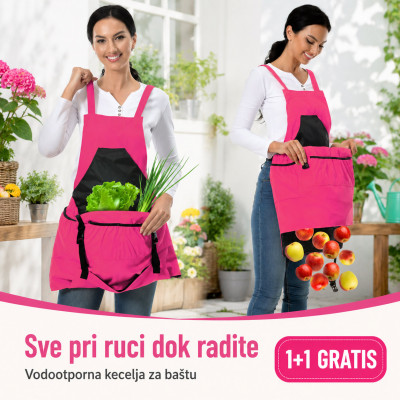 1+1 GRATIS Praktična vodootporna kecelja za baštu