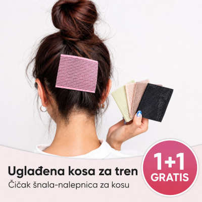 1+1 GRATIS Čičak šnala-nalepnica za uglađenu kosu