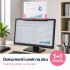 1+1 GRATIS TwinClip - Držač dokumenata za monitor