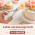 1+1 GRATIS Hvataljka za ružice - makaze za lakše ukrašavanje torti