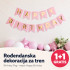 1+1 GRATIS Birthday flag - Rođendanski natpis Happy Birthday
