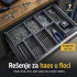 Modularni organizer za alat i sitnice – set od 7 pregrada za fioku