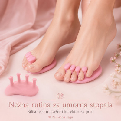 Foot Corrector – silikonski separator prstiju i masažer za umorna stopala