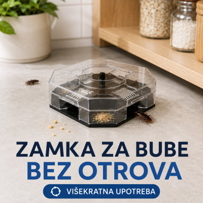 Zamka za bube bez otrova – višekratna eko klopka za dom