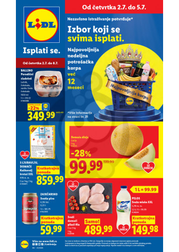 Nedeljna Akcija Jul