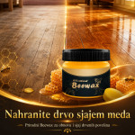 BEEWAX pčelinji vosak za drvo – obnova, sjaj i zaštita nameštaja