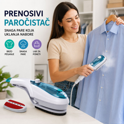 Prenosivi paročistač odeće