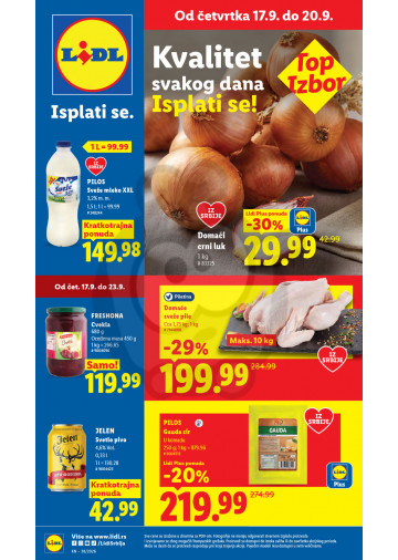Nedeljna Akcija Septembar