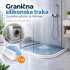 Granična silikonska traka za kreiranje prostora za tuširanje - 1 metar